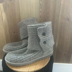 Ugg Purl Cardi Knit Boots